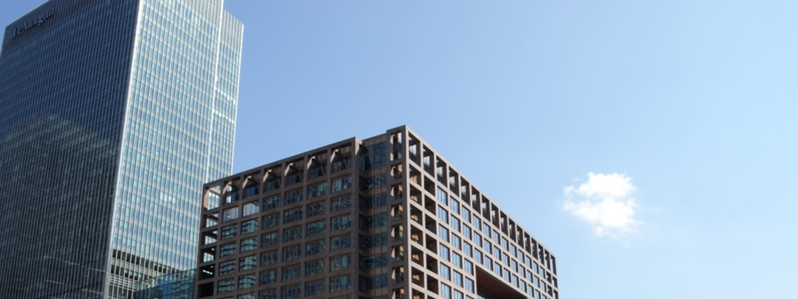Building and skyline